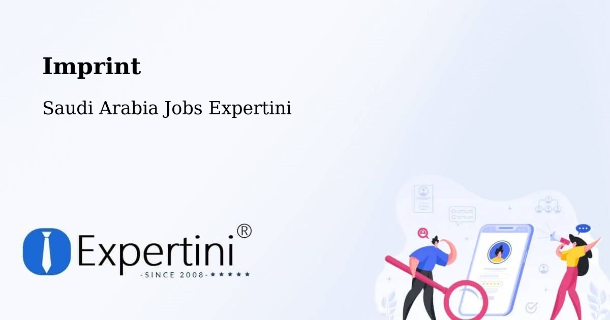 Imprint – Ha'Il - Saudi Arabia Jobs Expertini